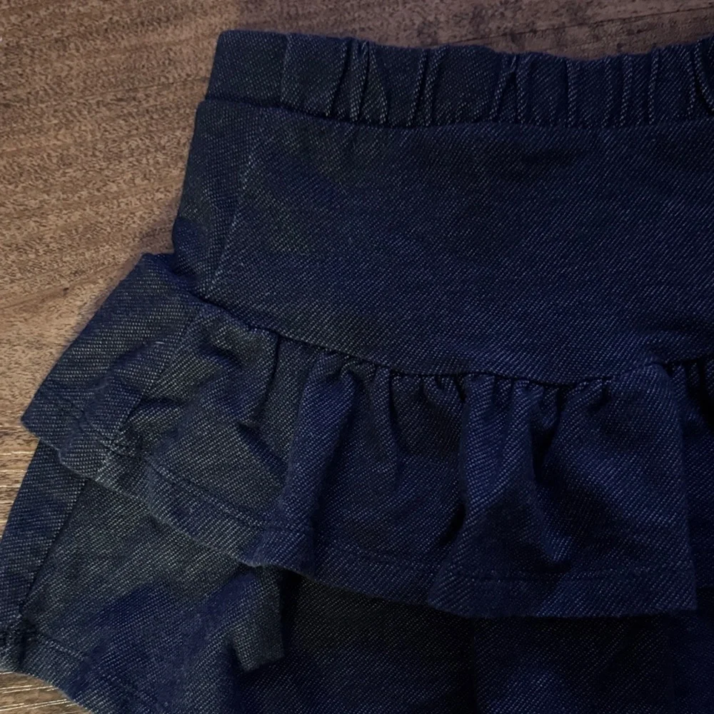 Jumping Beans Navy Ruffle Skater Skirt